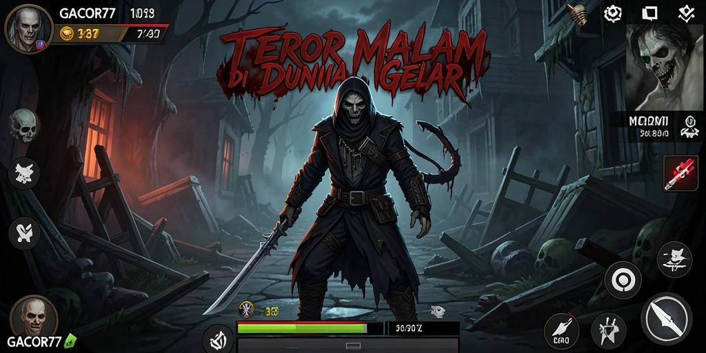 Gameplay GACOR77 yang menegangkan dengan suasana Horror yang kental.
