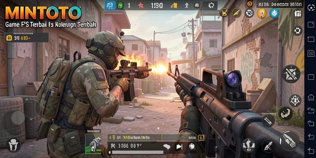 Gameplay seru dan menegangkan MINTOTO dalam aksi.