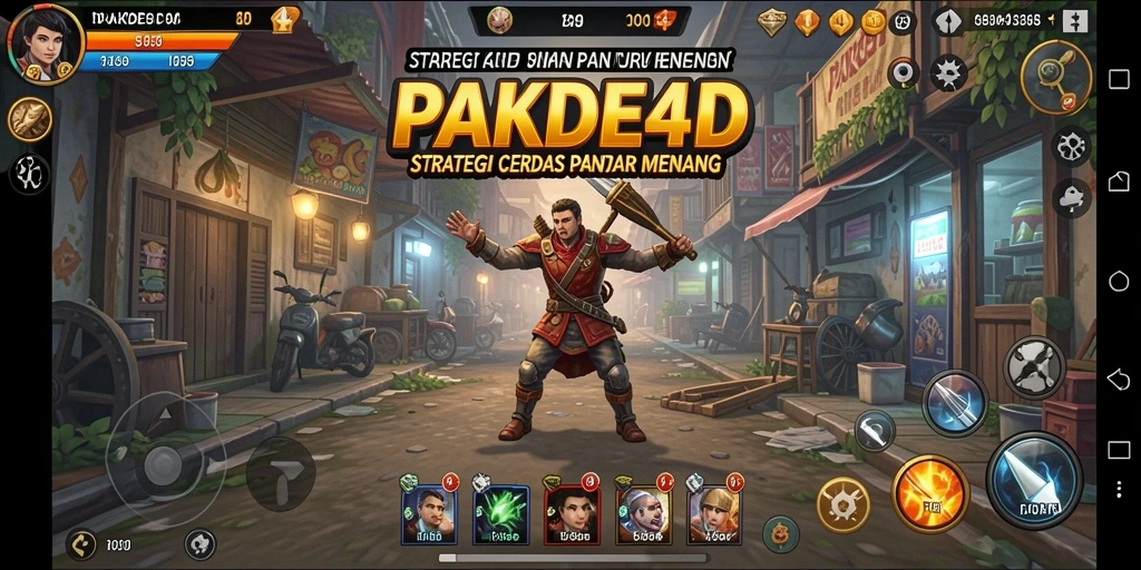 Tampilan gameplay PAKDE4D yang menegangkan dan penuh strategi.