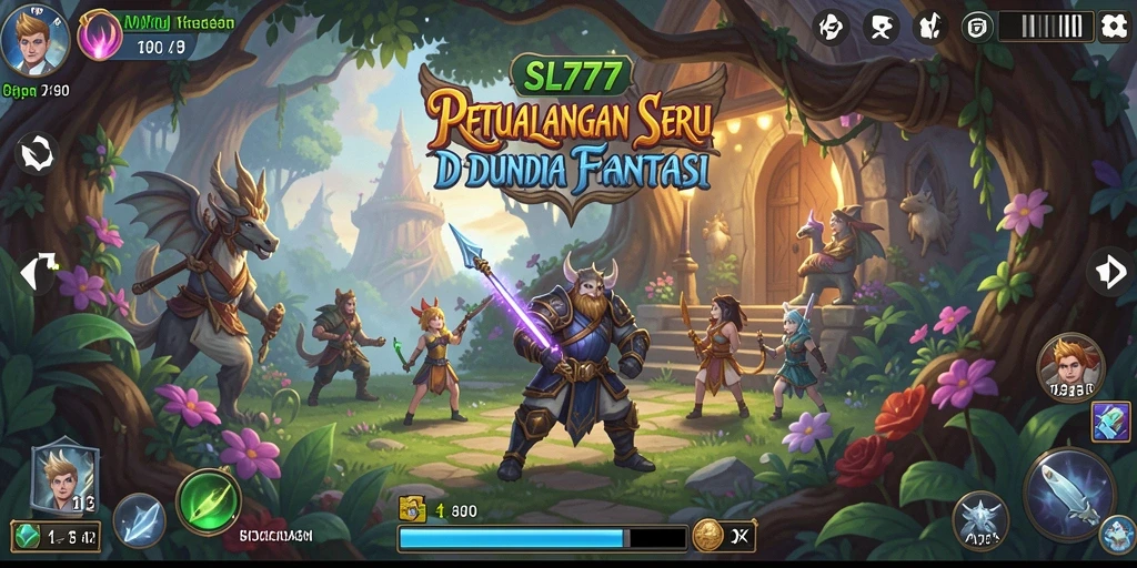 Screenshot menunjukkan gameplay seru dari SL777 dengan aksi petualangan menarik.