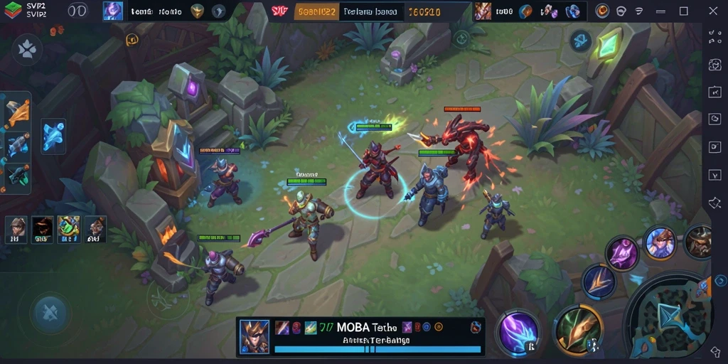 Tampilan gameplay <strong>SVIP2</strong> dengan pertempuran tim yang seru dan strategi yang mendebarkan.